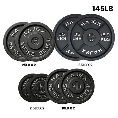 Lots de plaques de poids HAJEX