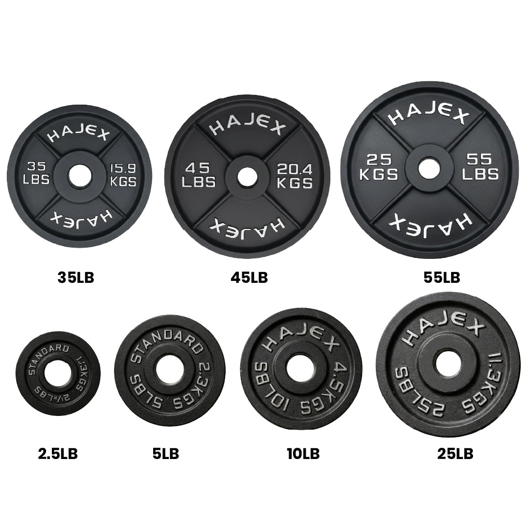 Lots de plaques de poids HAJEX