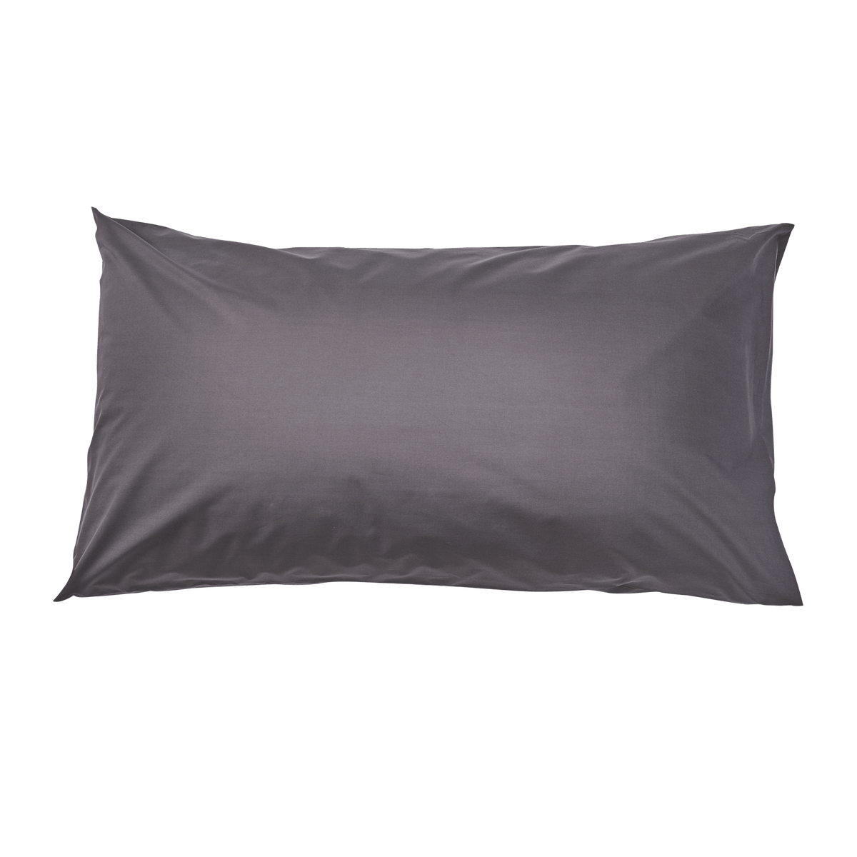 Lot de taies d'oreiller essentielles en percale de coton biologique