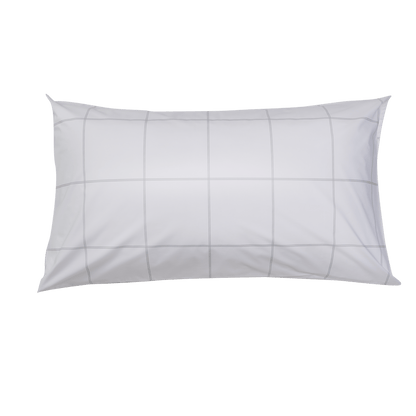 Lot de taies d'oreiller essentielles en percale de coton biologique