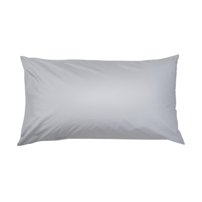 Lot de taies d'oreiller essentielles en percale de coton biologique