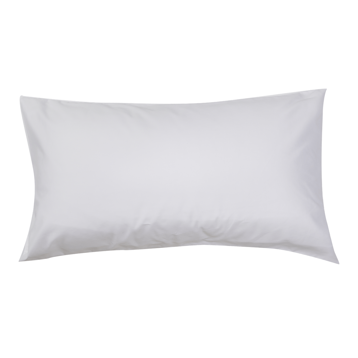 Lot de taies d'oreiller essentielles en percale de coton biologique