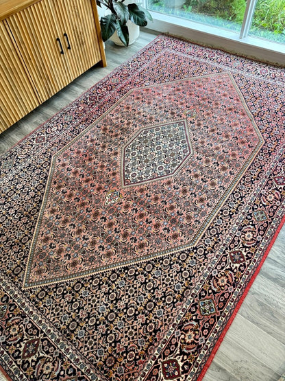 Persian Bijar Rug | 6' 7" x 10' 2"