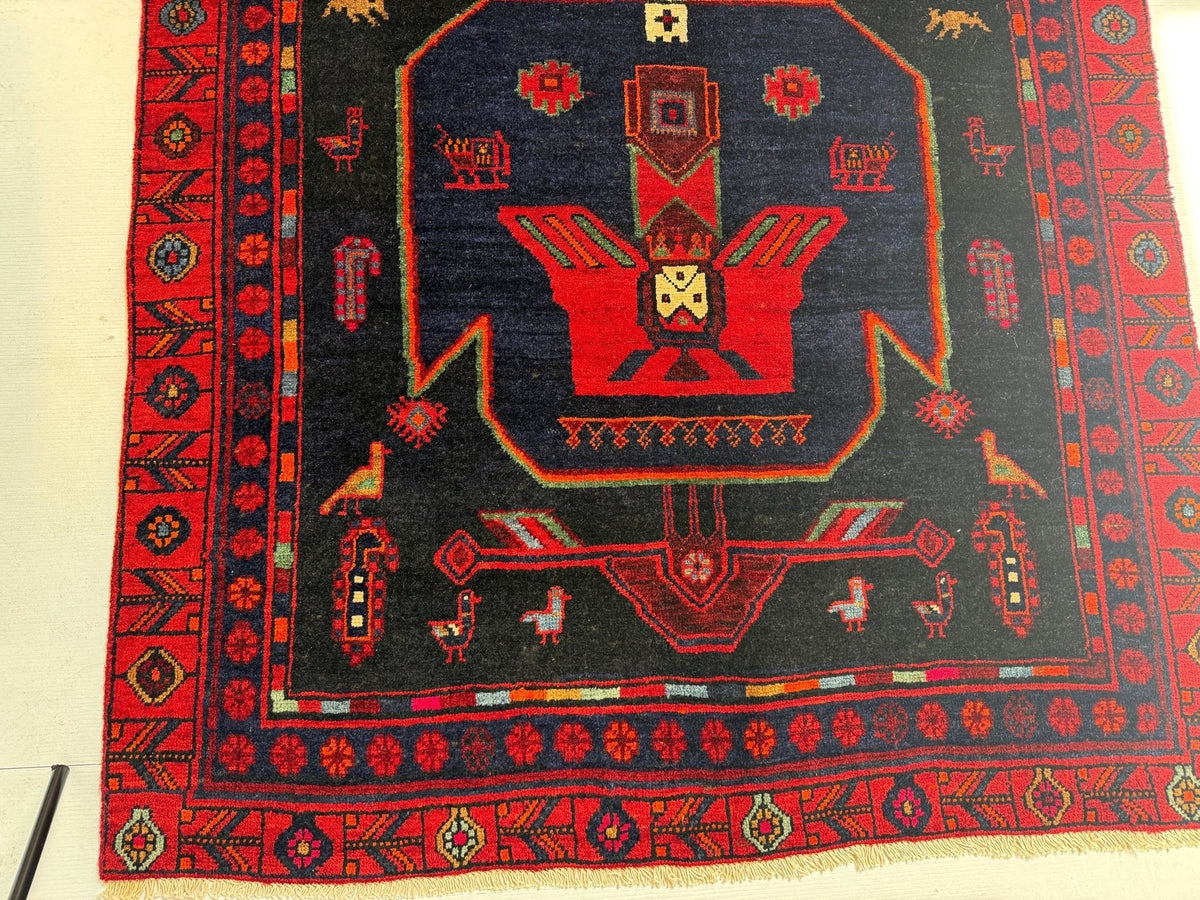 Persian Kurdi Rug | 4' 4” x 11' 2"