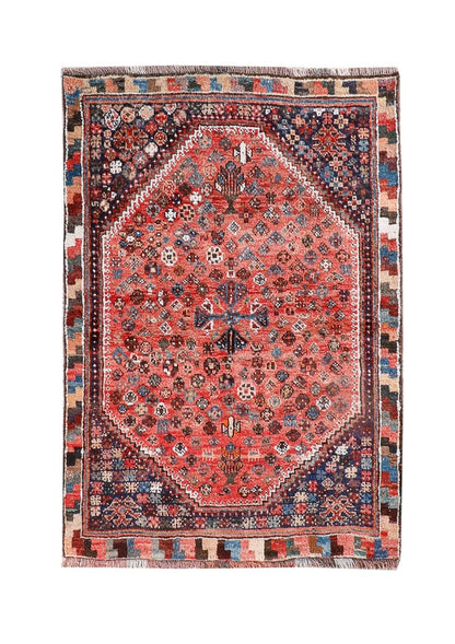 Persian Shiraz Rug | 3' 6” x 5' 1"