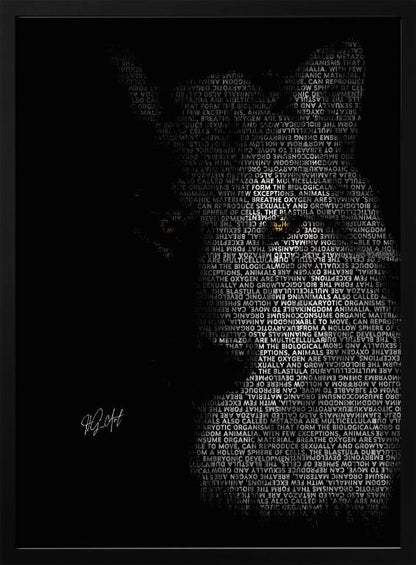 Wall art Wolf