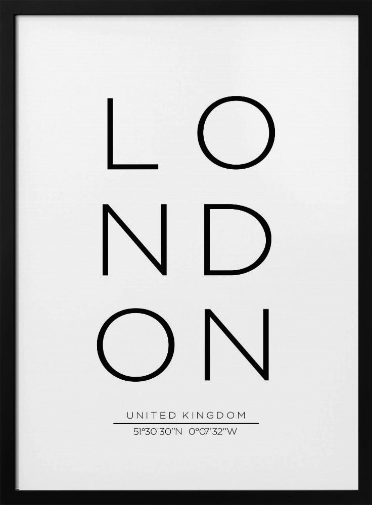 Wall art LONDON