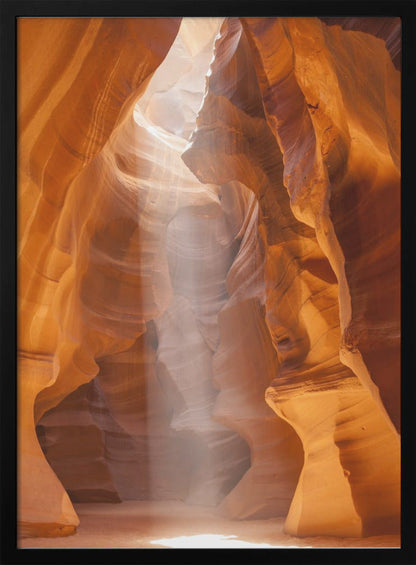 Wall art ANTELOPE CANYON Unique Lightbeam