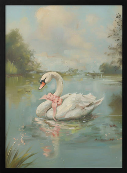 Vintage Swan Coquette