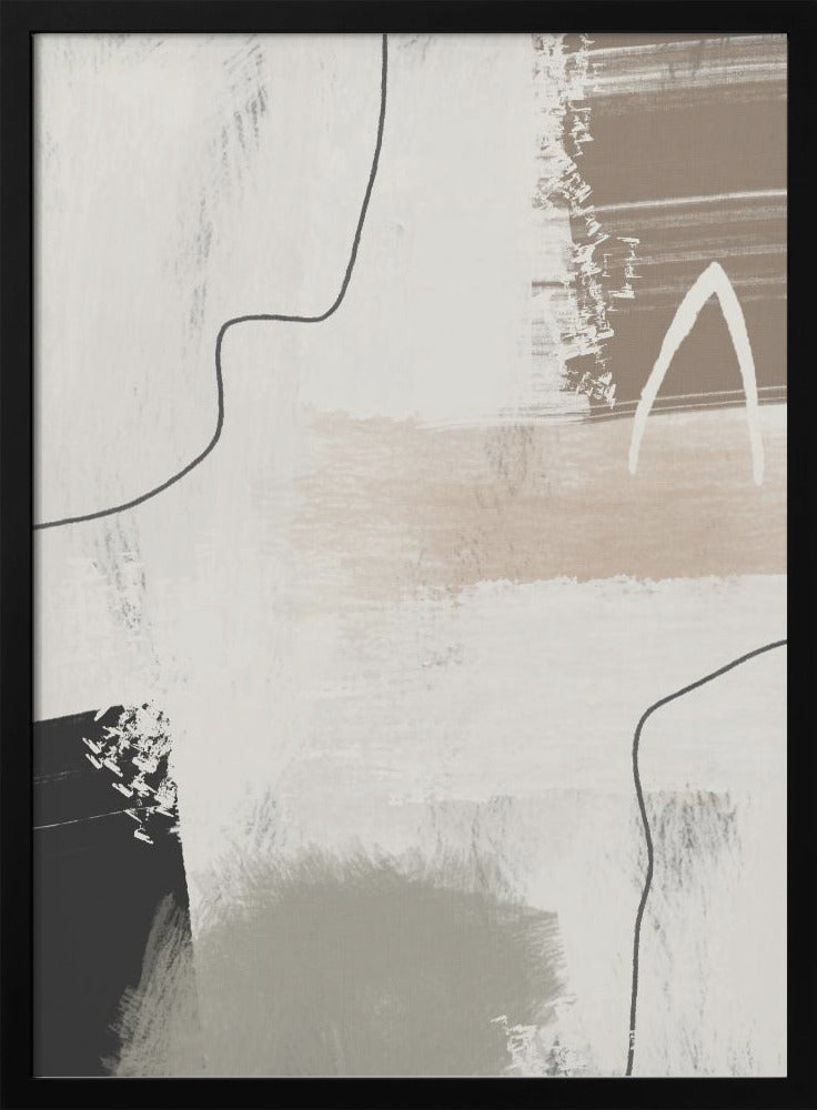 Wall art Earthly shapes