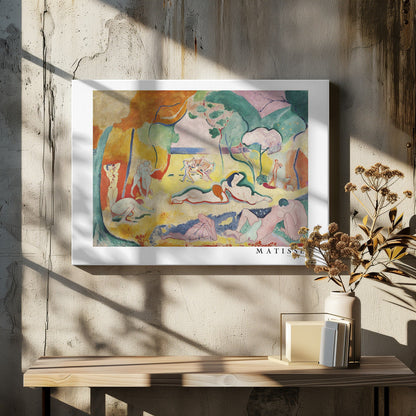 Wall art La Joie De Vivre, With Boarder