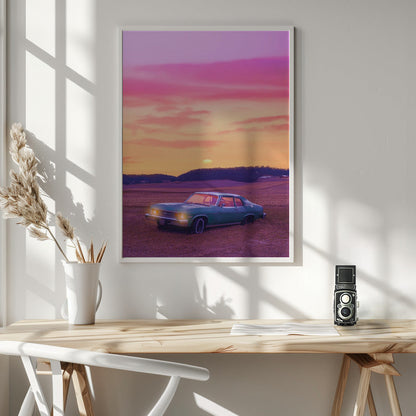 Wall art Serene View. Car Lover
