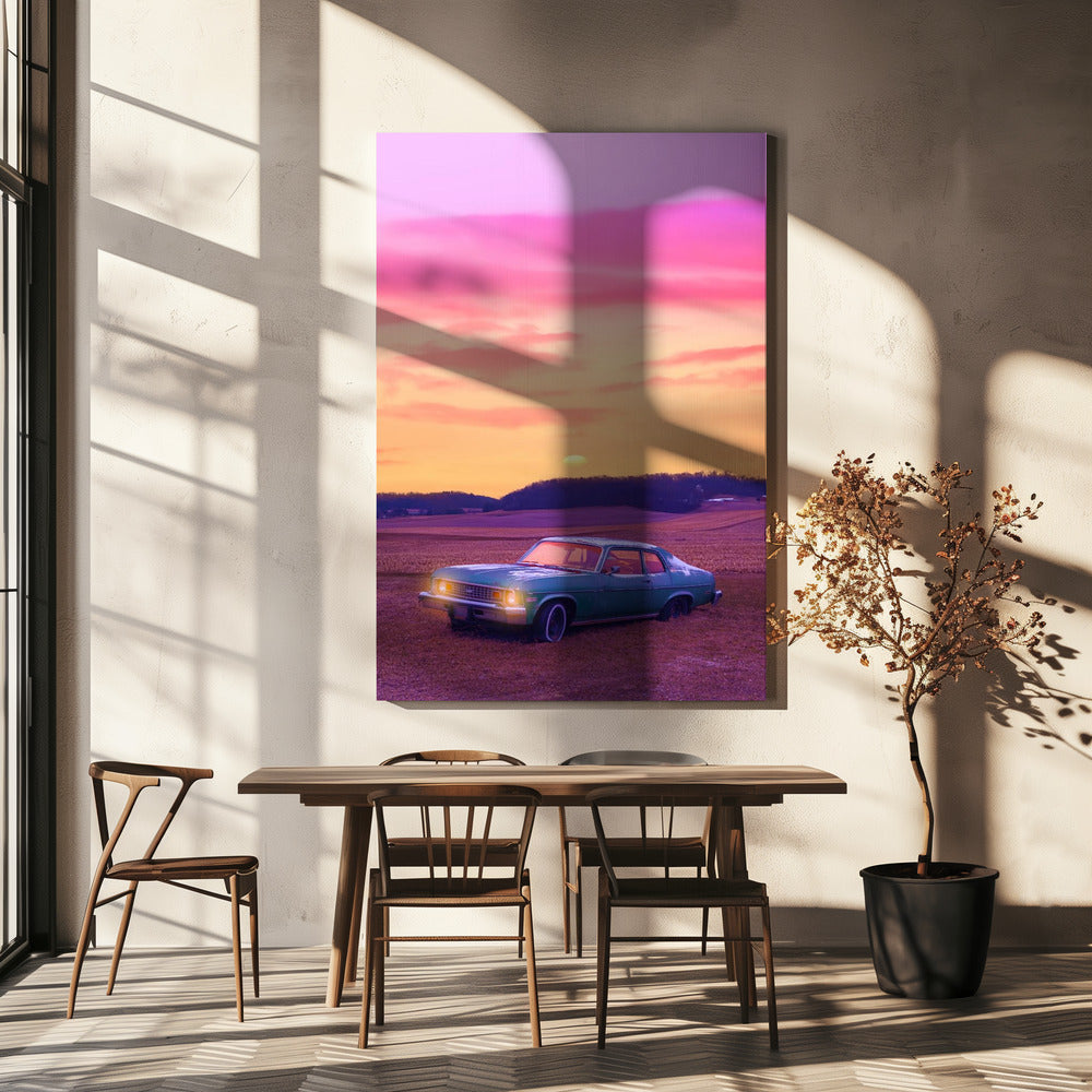 Wall art Serene View. Car Lover