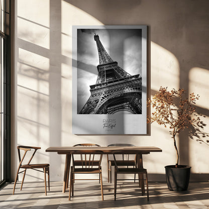 Art mural En vedette : PARIS Tour Eiffel