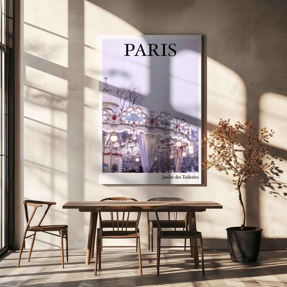 Wall art Parisjardin Ratioiso Canvas Print