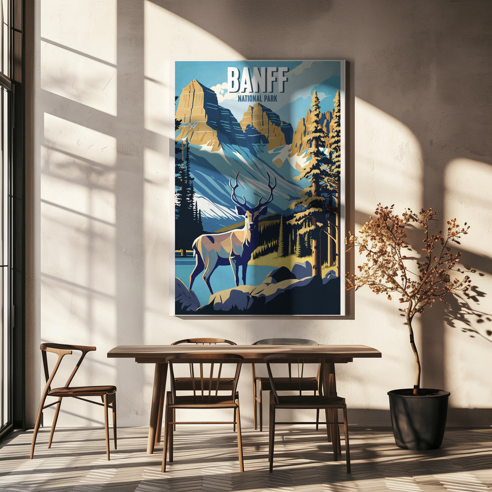 Wall art Banff National Park