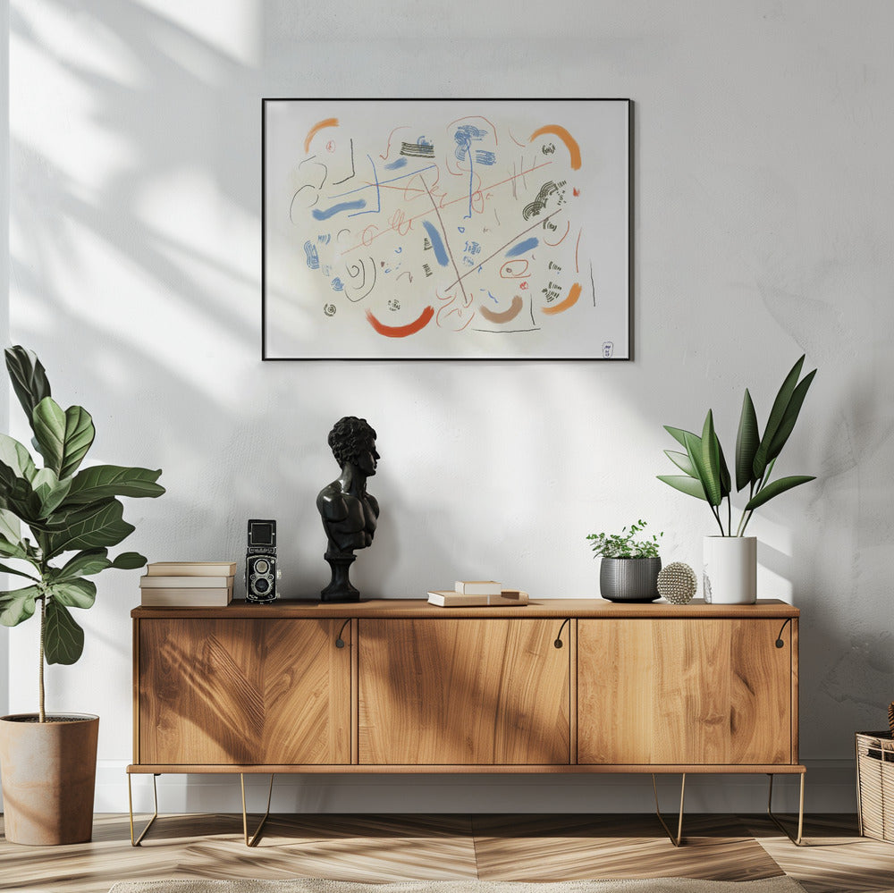 Wall art Tang