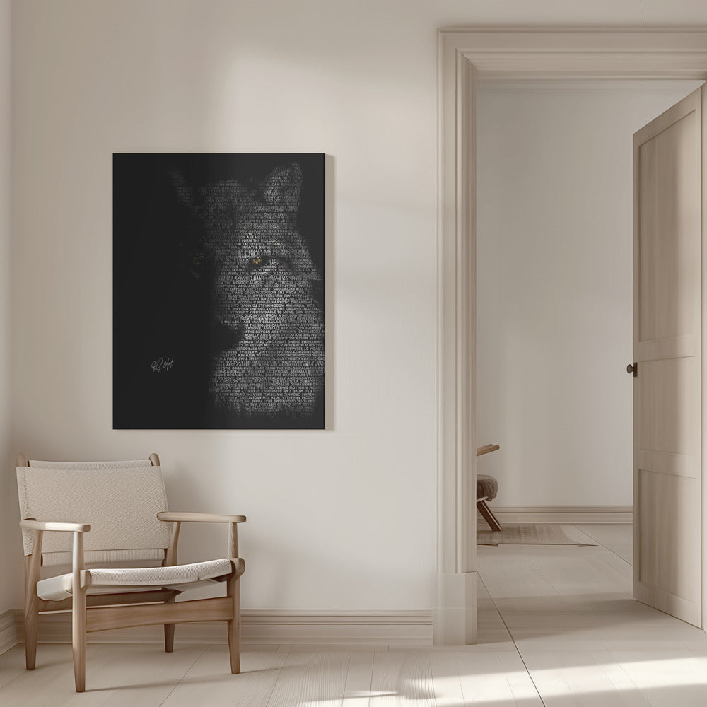 Wall art Wolf