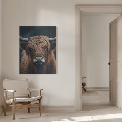 Wall Art Highland Cow