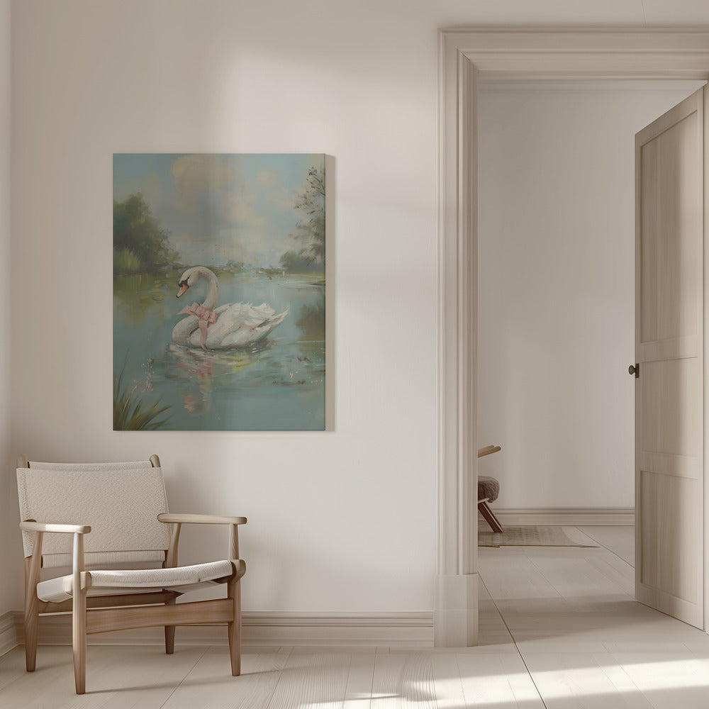 Vintage Swan Coquette
