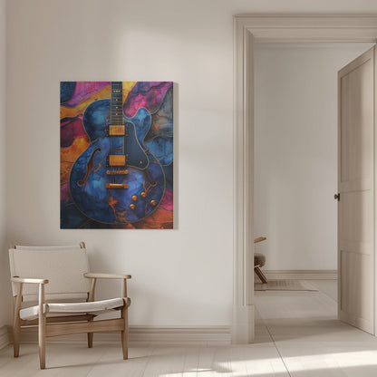 Music Guitar 5 Canvas Print