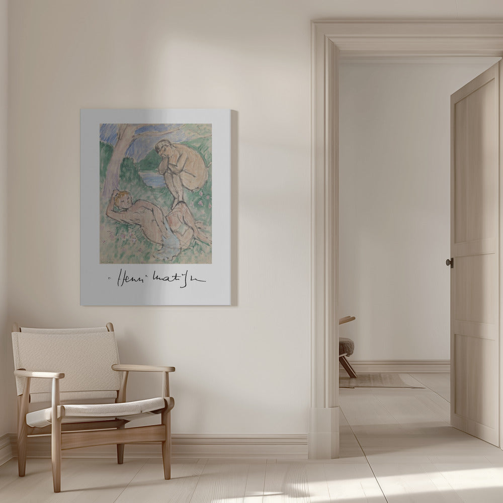 Wall art Baigneurs