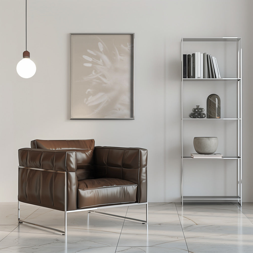 Wall art Flower Beige_1