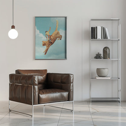 Wall Art Meehaw Rodio Cat