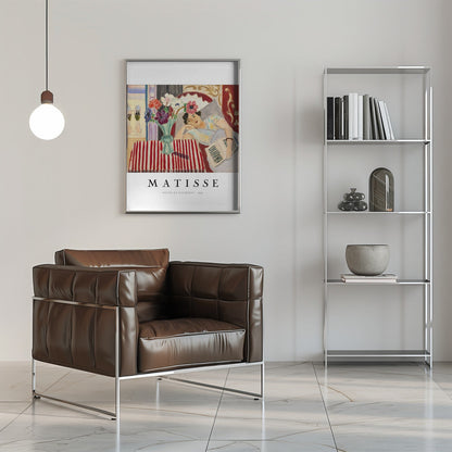 Wall art Femme Et Anémones
