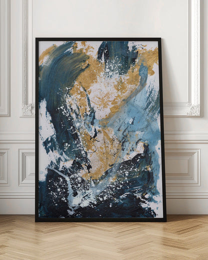 Wall Art Golden Sea