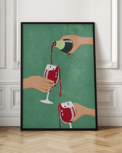 wall Art Cheers Girls