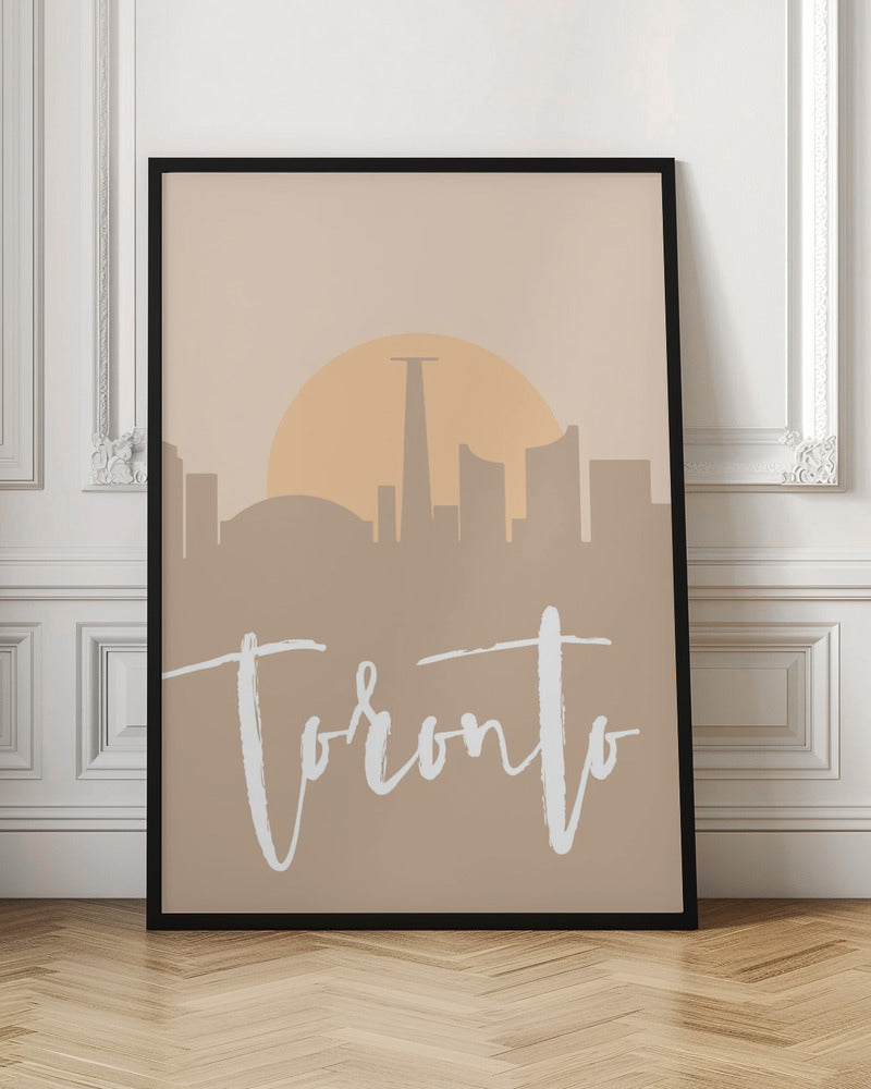 Wall art Skyline Earth Tone 2 89