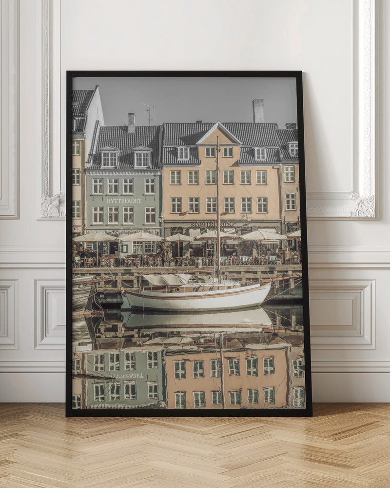 Wall art COPENHAGEN VINTAGE Quiet Nyhavn