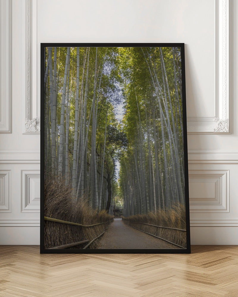 Wall art Mighty Arashiyama bamboo forest