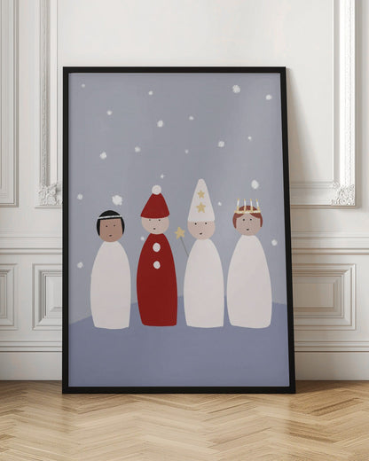 Wall art Swedish Lucia Canvas Print