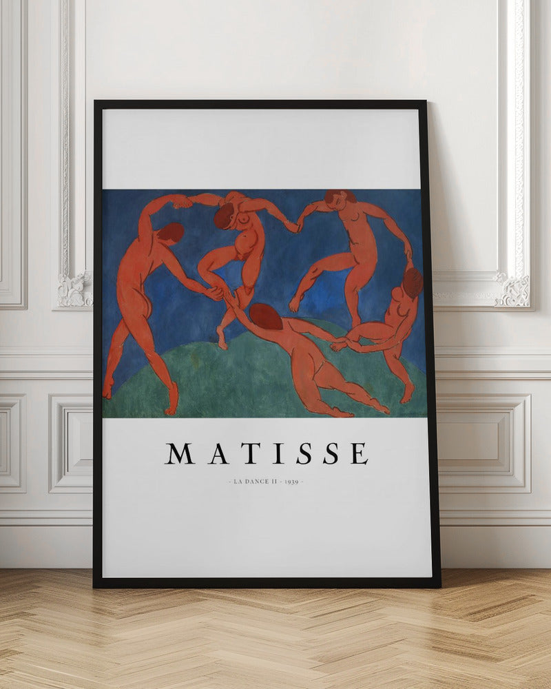 Wall art La Danse II By Henri Matisse