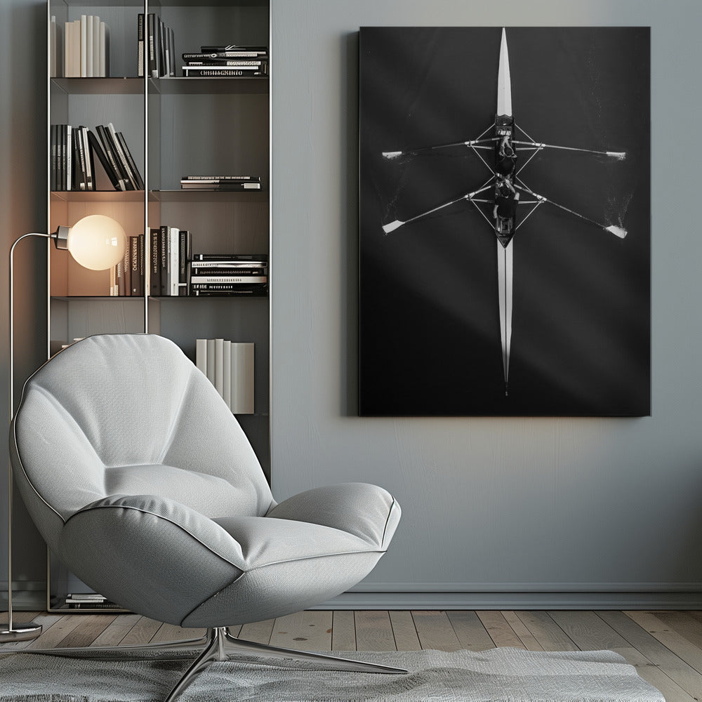 Art mural Bateau