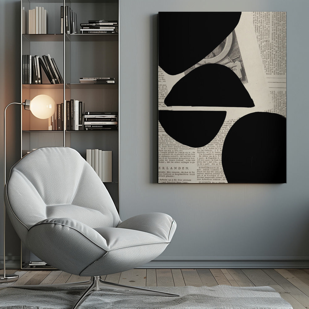 Wall Art Abstract Paper VIII