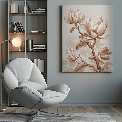 Beige Flowers 3