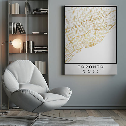 Wall art 1 Maps 16 Canvas Wall Art