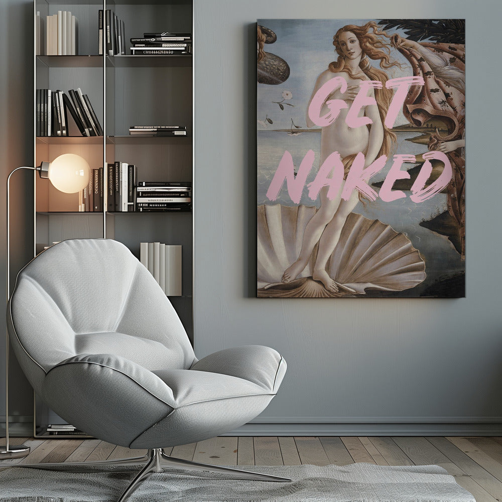 Wall art Venus get naked