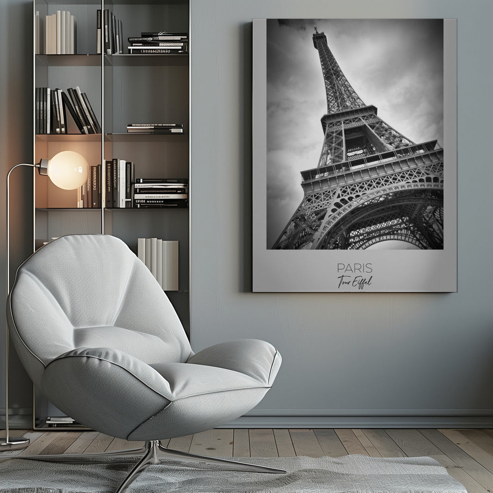 Art mural En vedette : PARIS Tour Eiffel