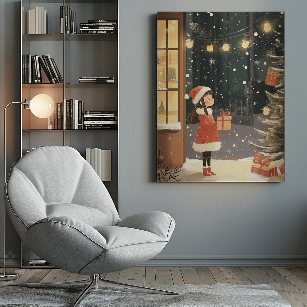Wall art Christmas Spirit Canvas Print