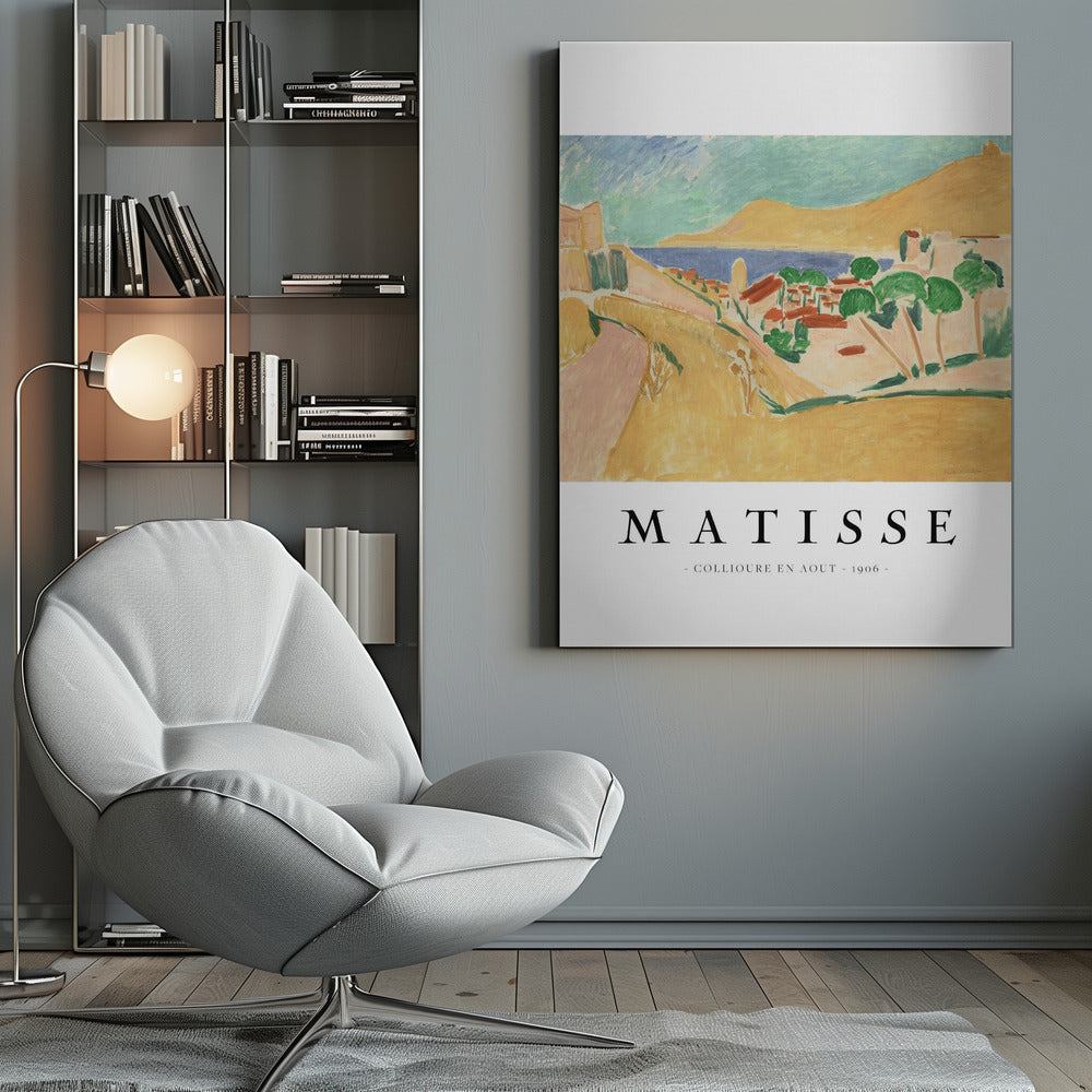 Wall art Collioure En Aout