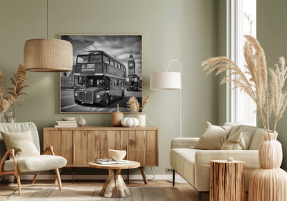 Wall art LONDON Classical Streetscene