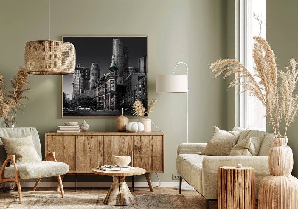 Wall art Canadian Flatiron Canvas Wall Art