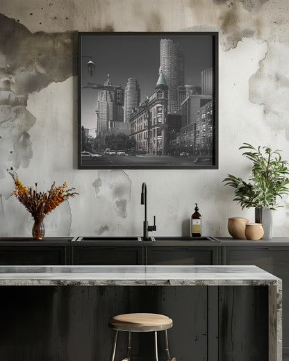 Wall art Canadian Flatiron Canvas Wall Art