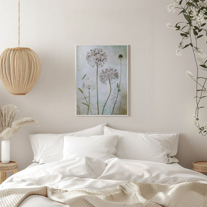Wall Art Allium
