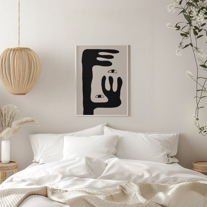 Wall art Abstract Face No2.