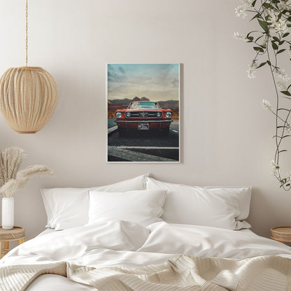 Décoration murale Voiture vintage Amour